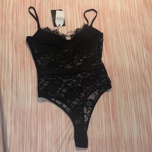 Black lace Bodysuit